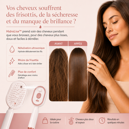 HidraLiss™ | Brosse Lissante Hydratante